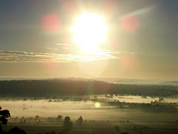 Glastonbury sunrise